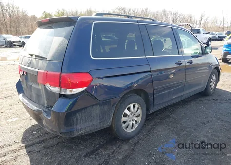 2008 Honda Odyssey Ex-L from USA, damaged, VIN 5FNRL38758B090549